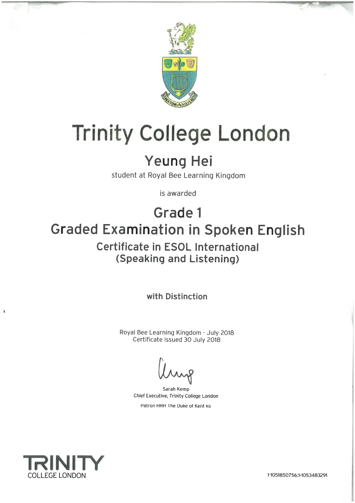 Student Certification 10